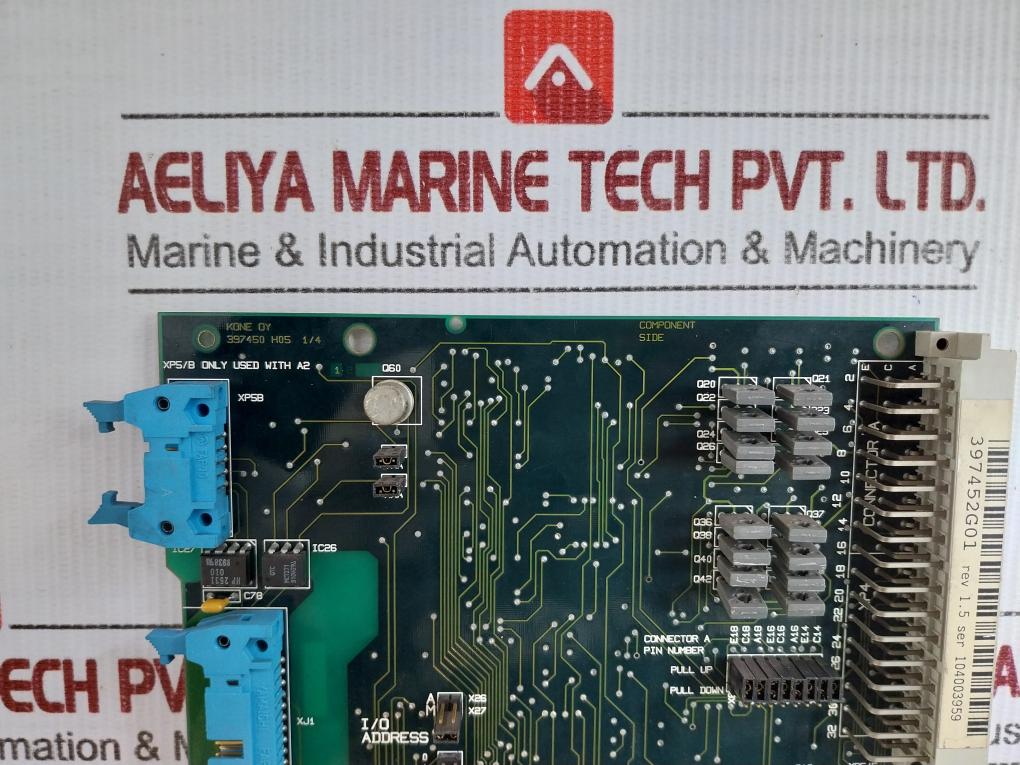 Elevator Logic Expansion Control Pcb Module Revision 1.5 Kone 397450 H05