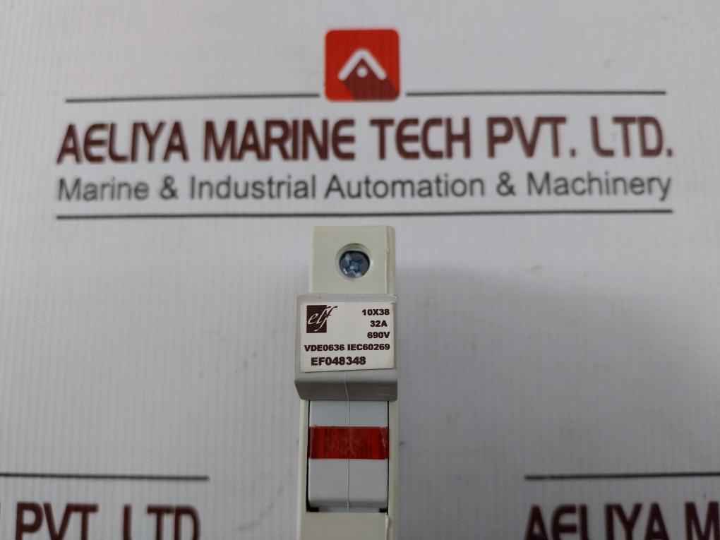 Elf Ef048348 Fuse Holder 690v 32a 10x38mm