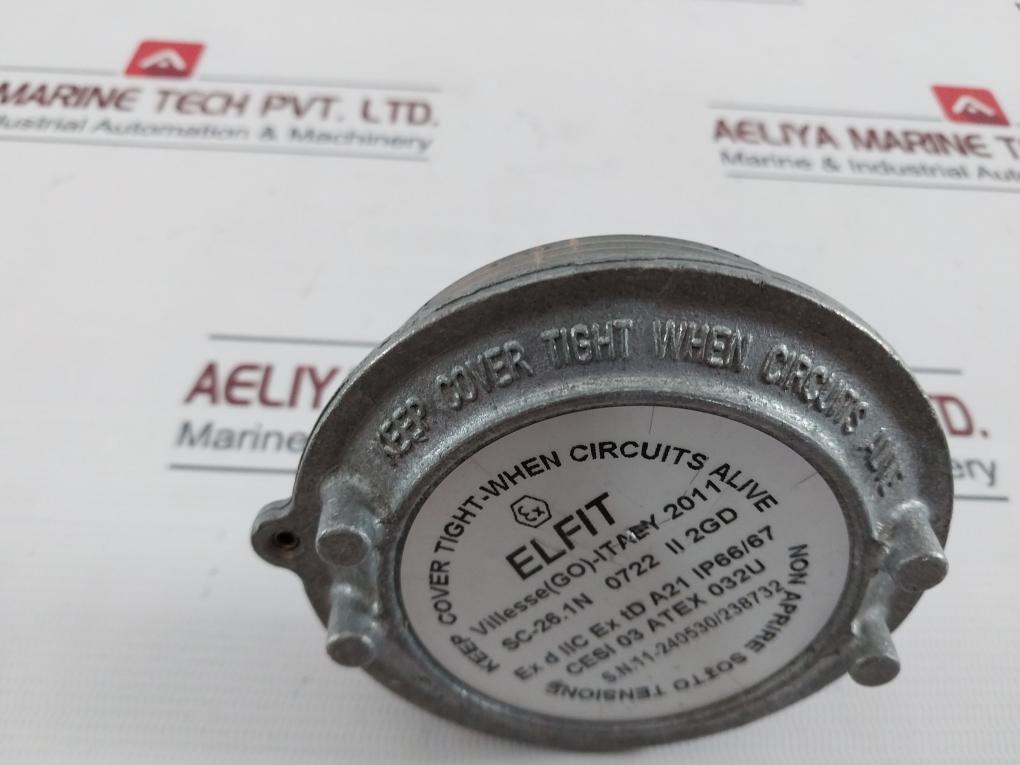 Elfit Sc-26.1N Aluminium Junction Box K6-153 Ip66/67