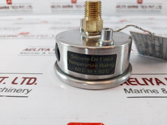 Elite Arsm069 Pressure Gauge, Silicon Oil Filled 0-4000 Kpa/0-600 Psi