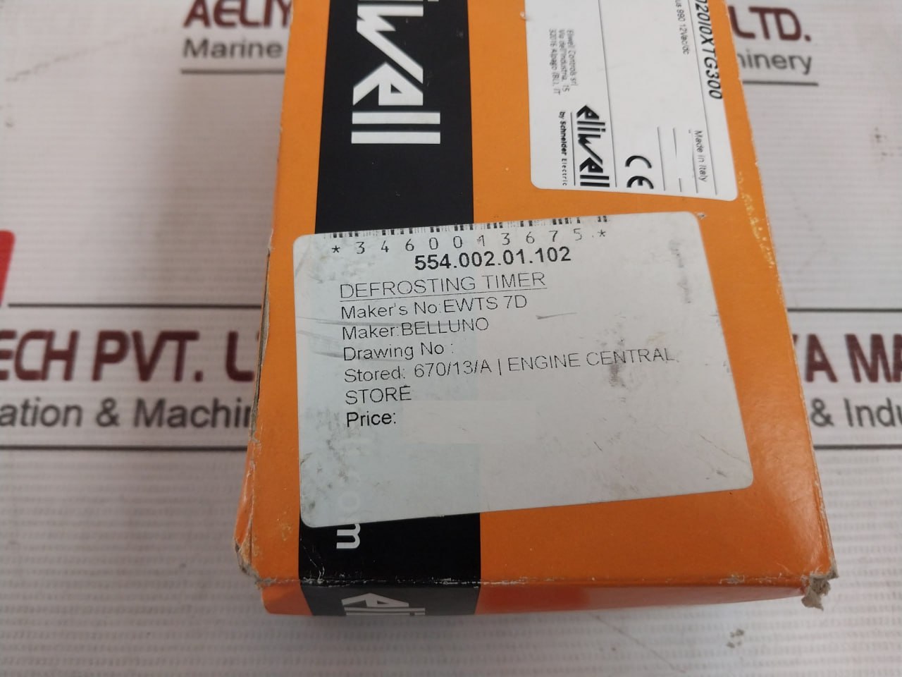 Eliwell Ewtsplus 990 Programmable Electronic Timer Et020I0Xtg300 12Vac/Dc 1.5W