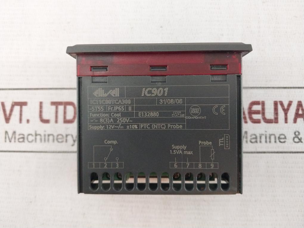 Eliwell Ic11C00Tca300 Temperature Controller E132880 1.5Va Max 250V