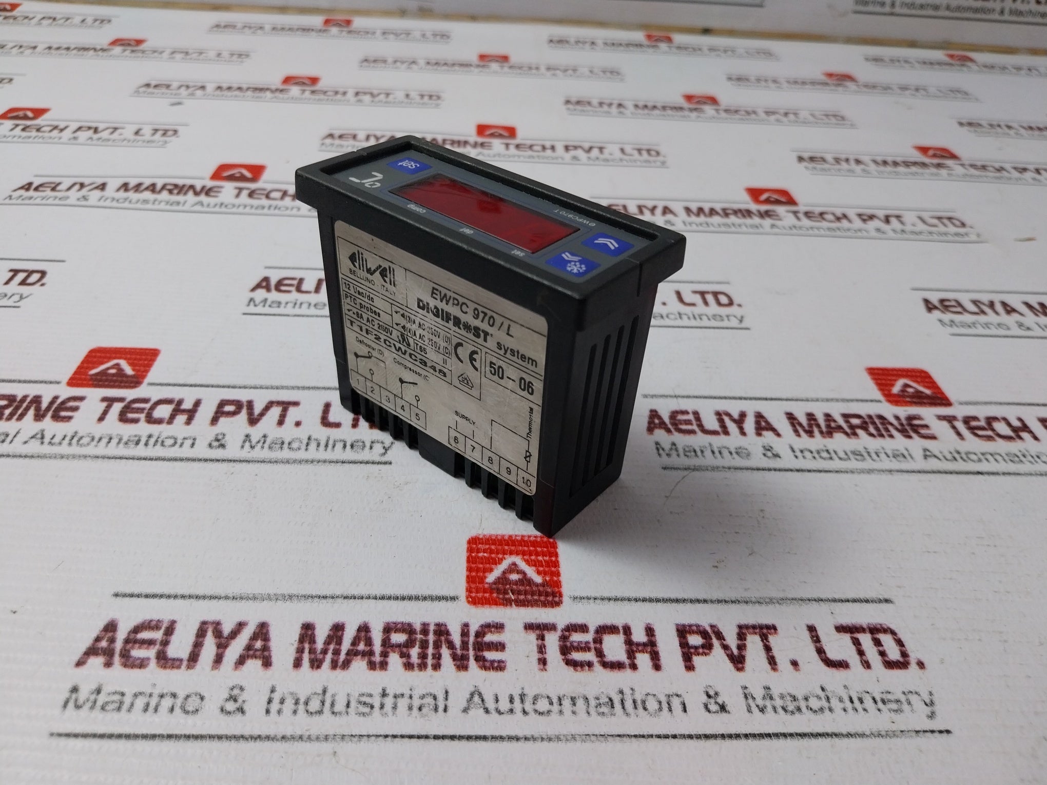 Eliwell Ewpc 970/L Digifrost System Defrost Gas Digital Controller 250v 8a