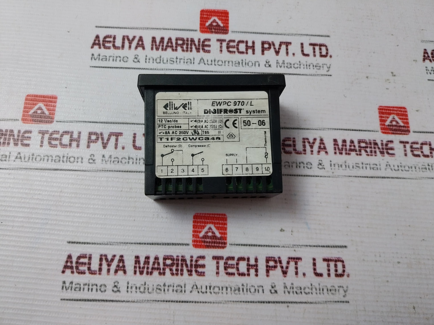 Eliwell Ewpc 970/L Digifrost System Defrost Gas Digital Controller 250v 8a