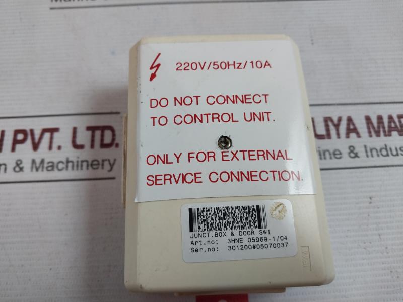 Elko 78 Junction Box/Door Switch L632 220V/50Hz/10A Ip44 12001