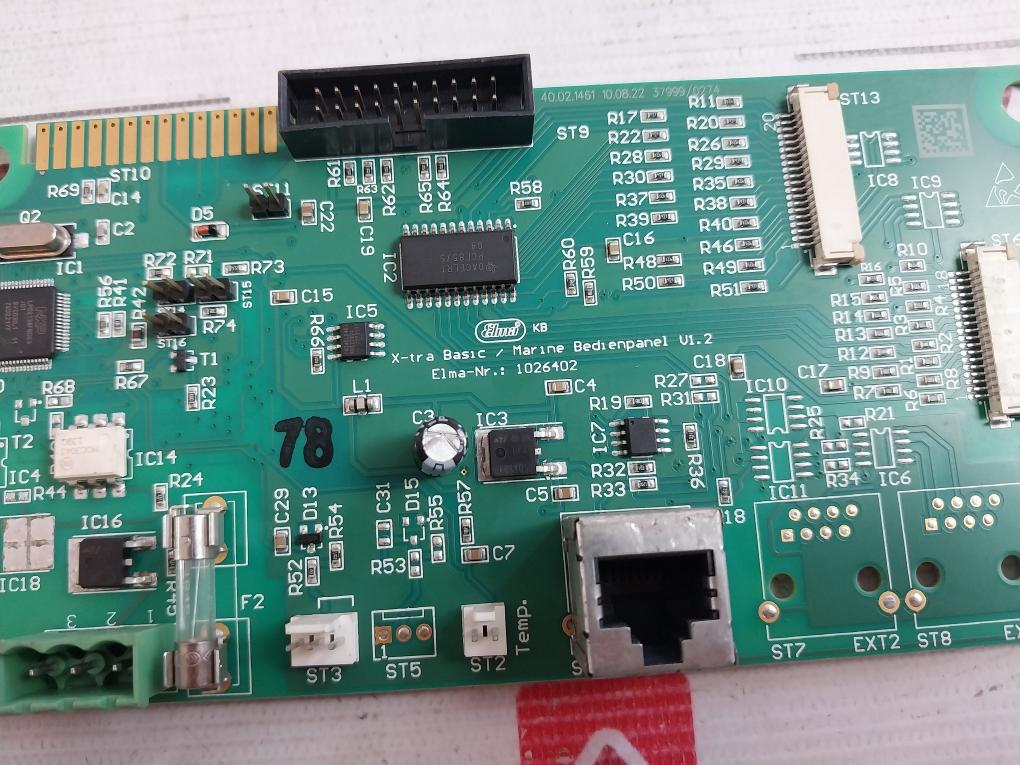Elma 1026402 Marine Control Panel Bm1 E213371 94V-0