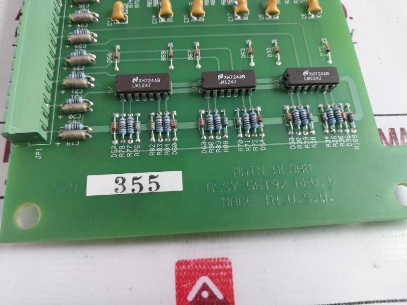 Elmagco 56192 Main Alarm Assembly Pcb Board 56191 Rev.b