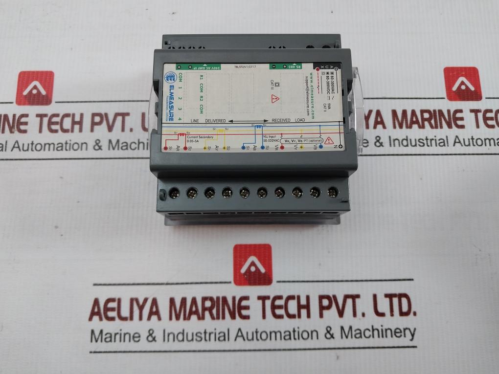 Elmeasure 50-60 Hz 80-300Vac Digital Panel Meter Smart 3E Tp
