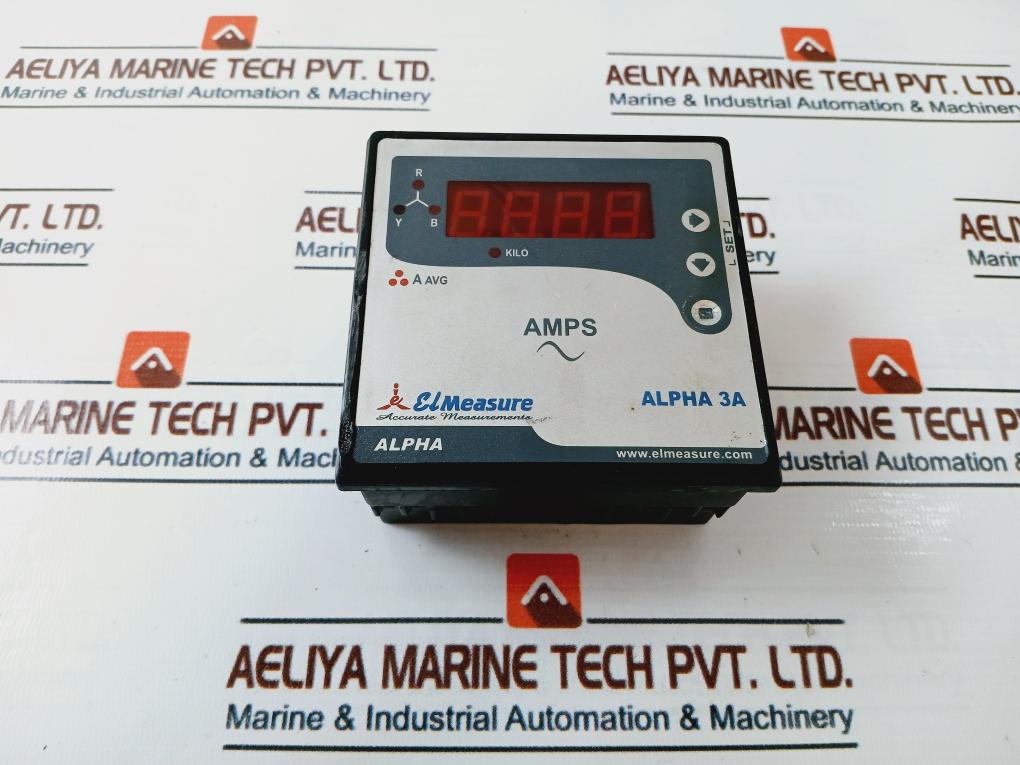 Elmeasure Alpha 3A Ammeter Class: 1.0