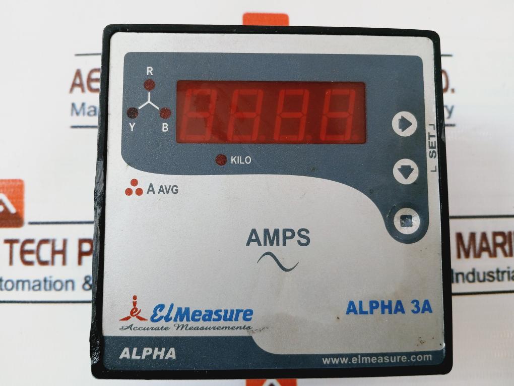 Elmeasure Alpha 3A Ammeter Class: 1.0