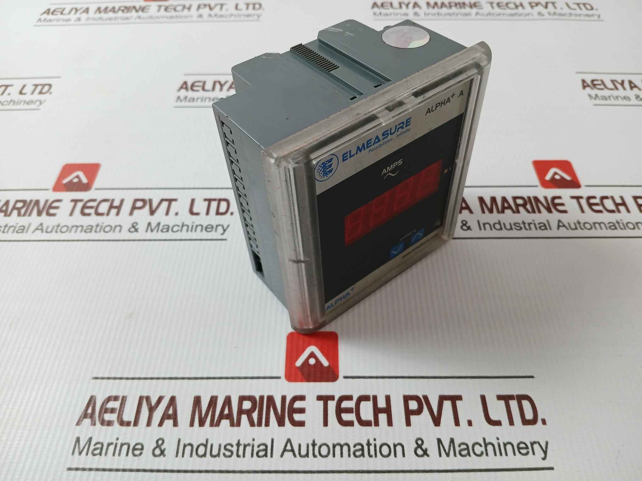 Elmeasure Alpha+ A Digital Ampere Panel Meter 1 Phase Ver.02.04 (Not Working)