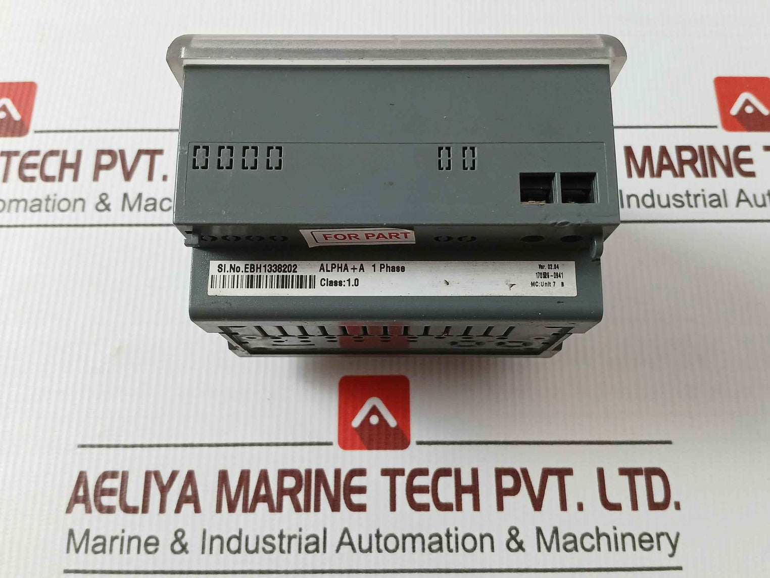 Elmeasure Alpha+ A Digital Ampere Panel Meter 1 Phase Ver.02.04 (Not Working)