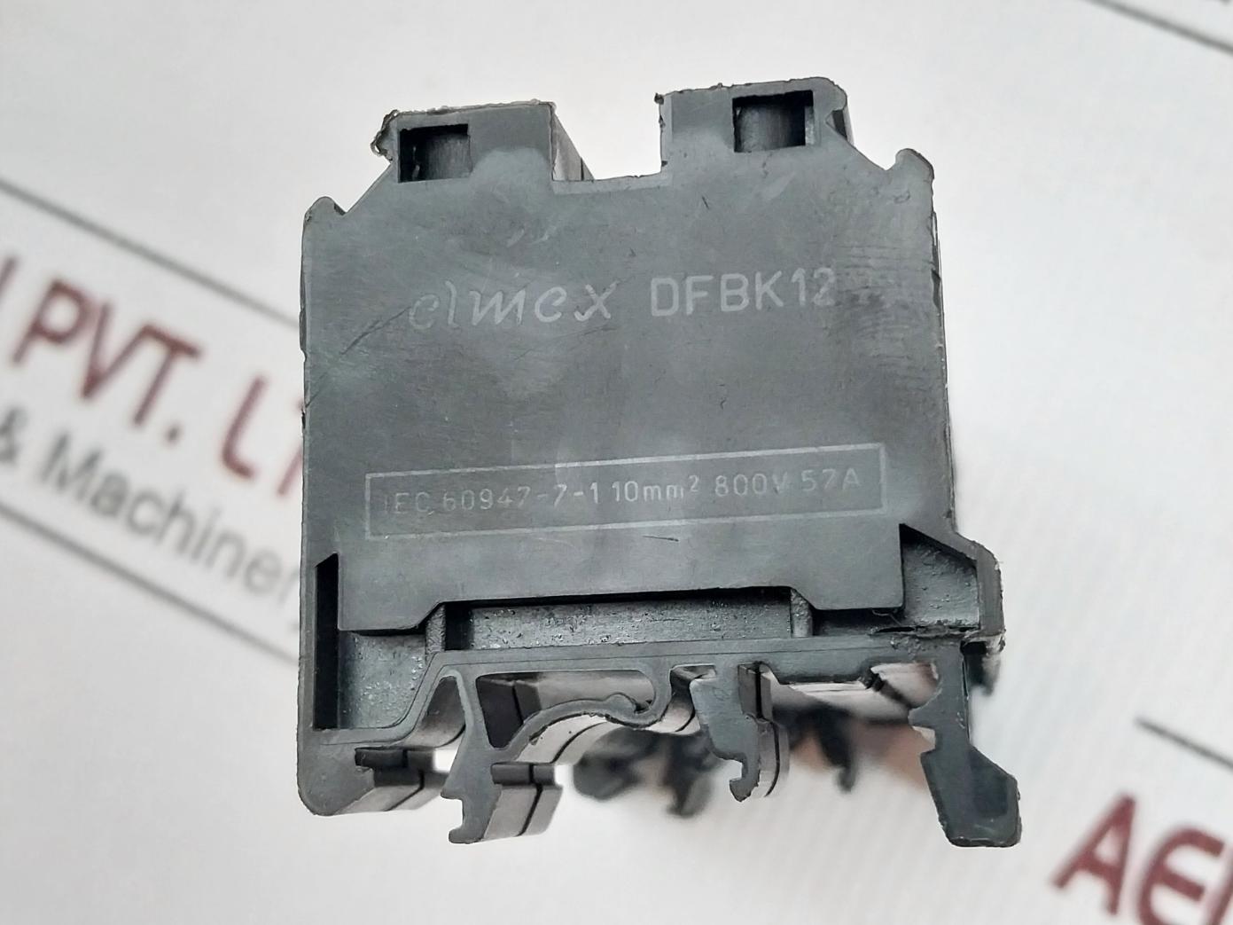 Elmex Dfbk12 Terminal Connector Block 10mm2 800v 57a