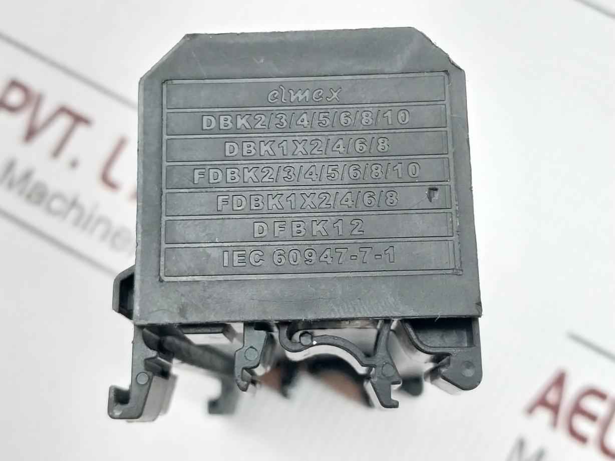 Elmex Dfbk12 Terminal Connector Block 10mm2 800v 57a