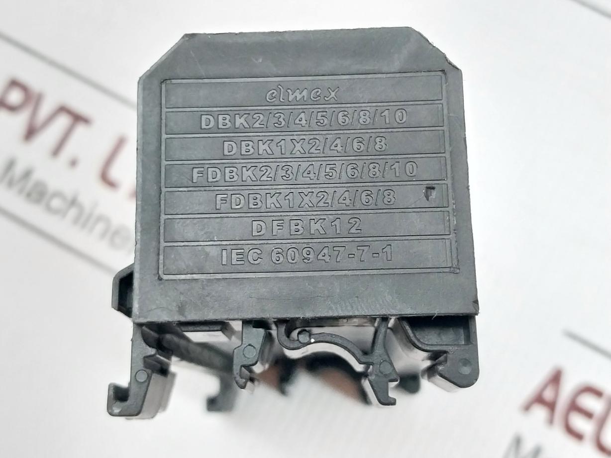 Elmex Dfbk12 Terminal Connector Block 10mm2 800v 57a