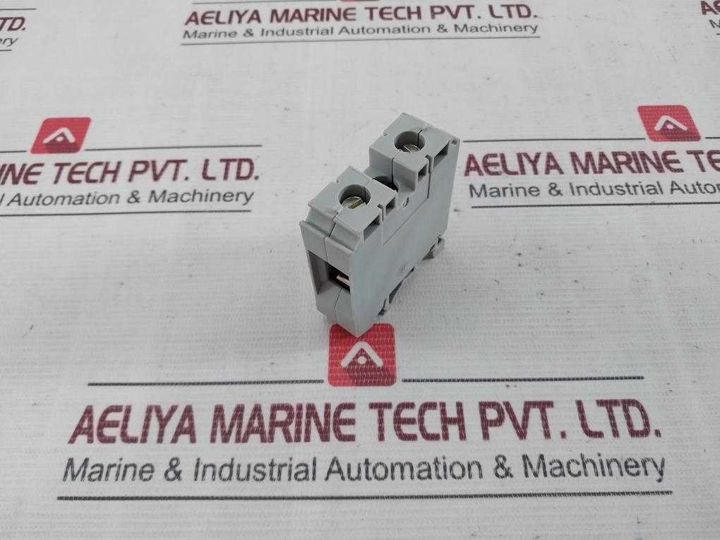 Lot Of 37X Elmex Kut35 Feed Through Terminal Block 35Mm2 1000V 125A