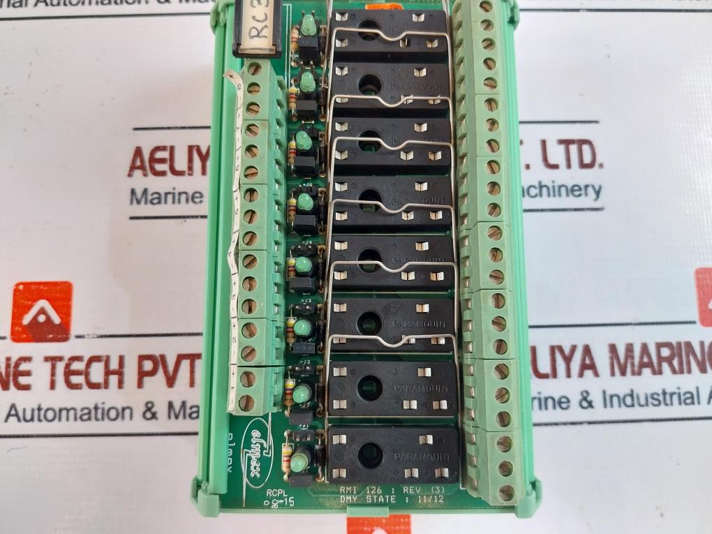 ELMEX RMI 126 Din Rail Mounted Relay Interface Module