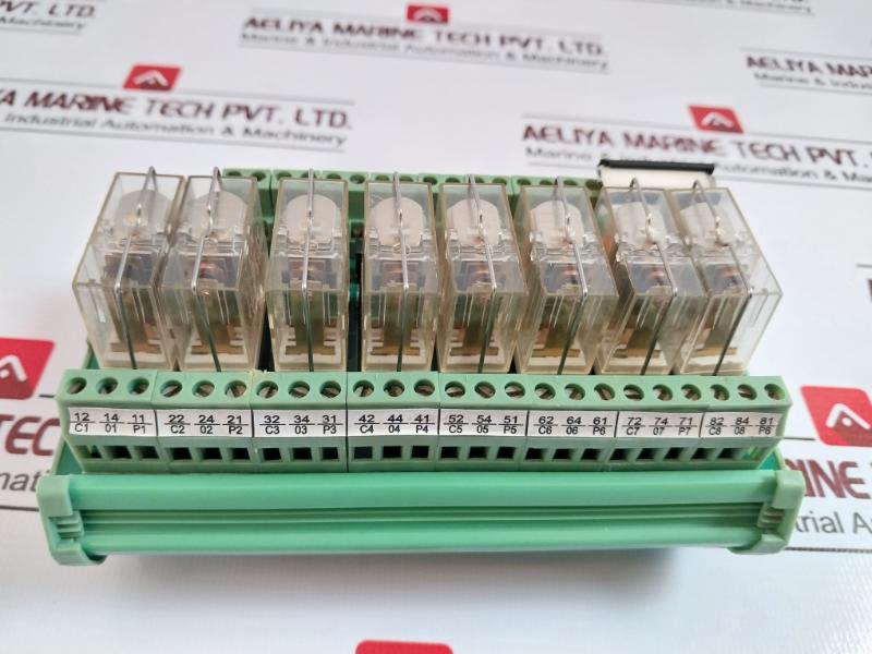 Elmex Rmi 126 Din Rail Mounted Relay Interface Module Rev.3