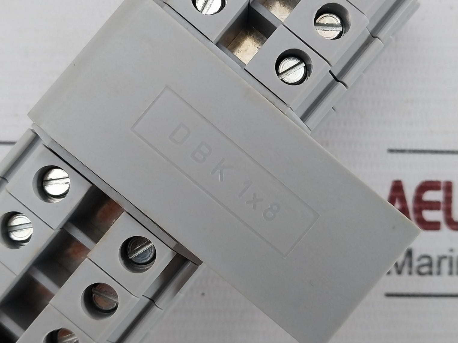 Terminal Distribution Block Brand Elmex Dbk 1X8 (1 Box = 9 Pcs)