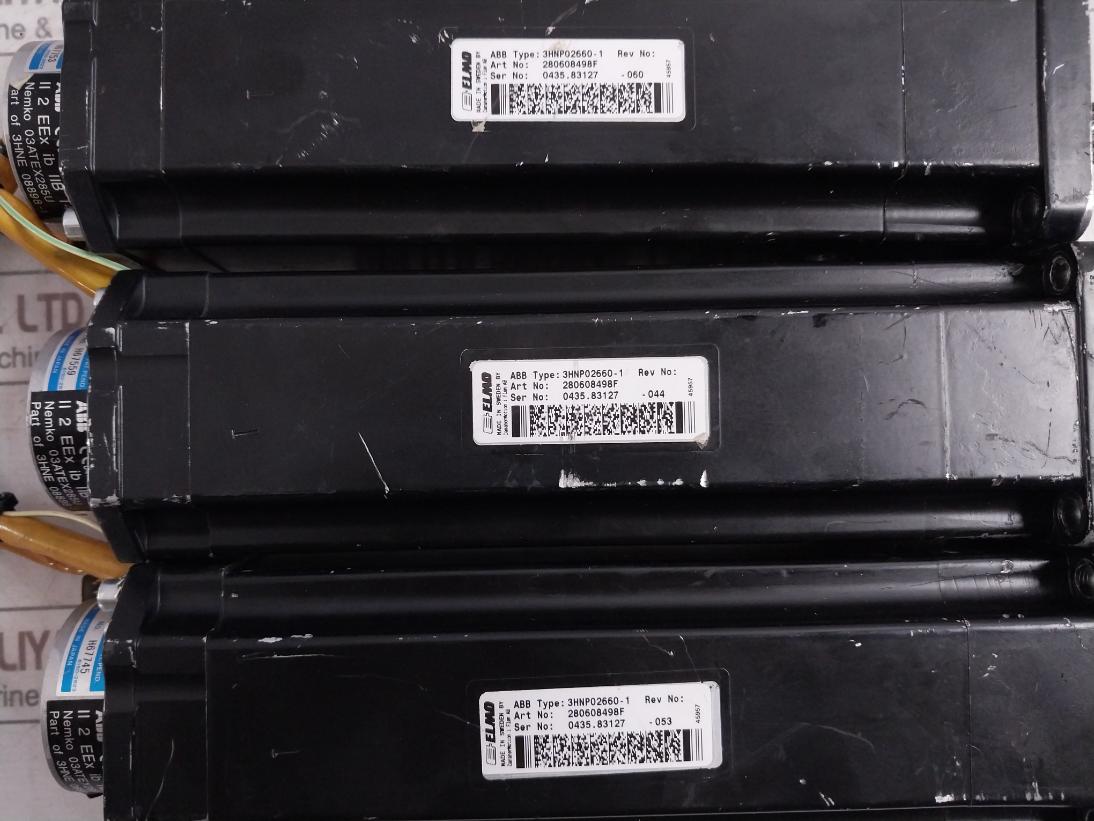 Elmo 3Hnp02660-1 Servo Motor Set Ts2640N141E172 3Hne 02272-1