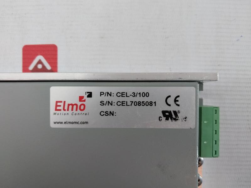 Elmo Cel-3/100 Digital Servo Drive For Brush And Brushless Motor Rs232 24V