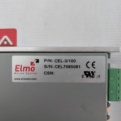 Elmo Cel-3/100 Digital Servo Drive For Brush And Brushless Motor Rs232 24V
