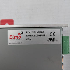 Elmo Cel-3/100 Digital Servo Drive For Brush And Brushless Motor Rs232 24V