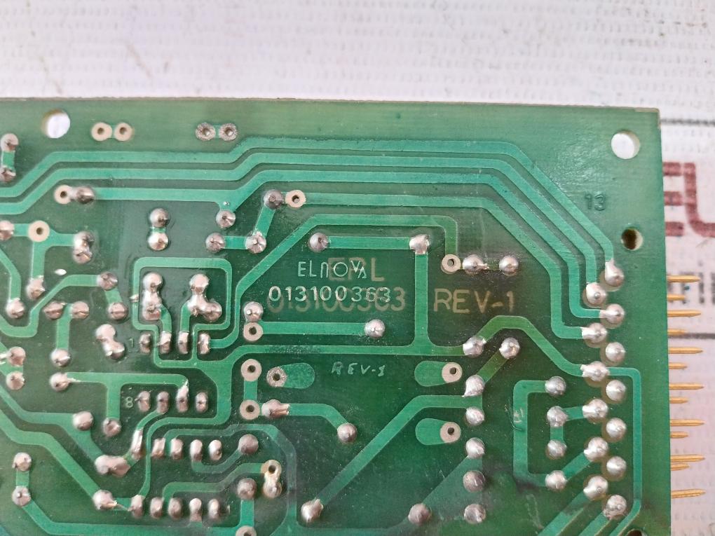 Elnova 013100363 Printed Circuit Board Hi Print 685 Rev-1