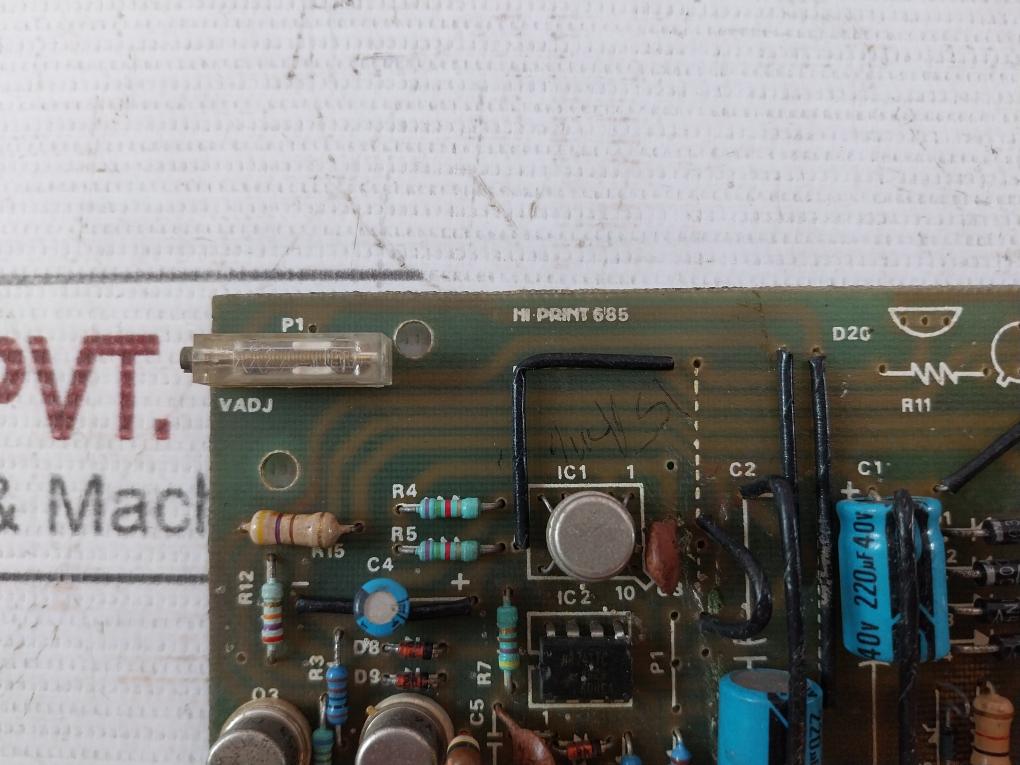 Elnova 013100363 Printed Circuit Board Hi Print 685 Rev-1