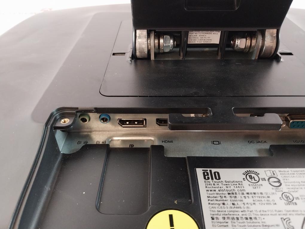 Elo Et1929Lm Touchscreen Lcd Monitor E000166 12V 3A