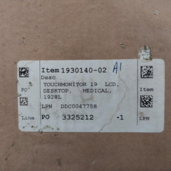 Elo Et1929Lm Touchscreen Lcd Monitor E000166 12V 3A