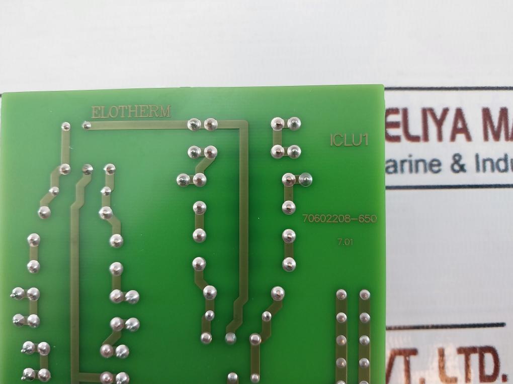 Elotherm Iclu1 Irf Card Assembly Pcb