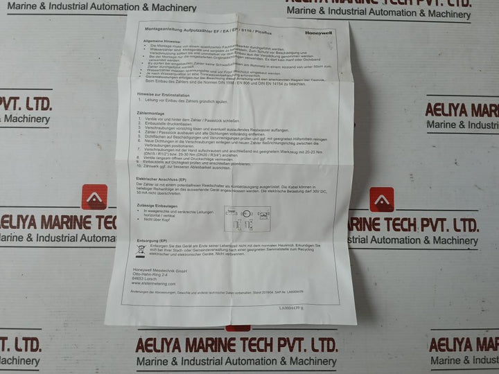 04401893 Water Meter Elster