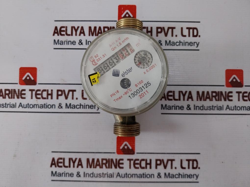ELSTER 13003125 PN16 TMAX +90°C S100 WATER METER WITH X 0.0001