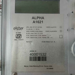 Elster A1621 3-phase Digital Electric Meter 10000 Imp/Kwh Rs 485