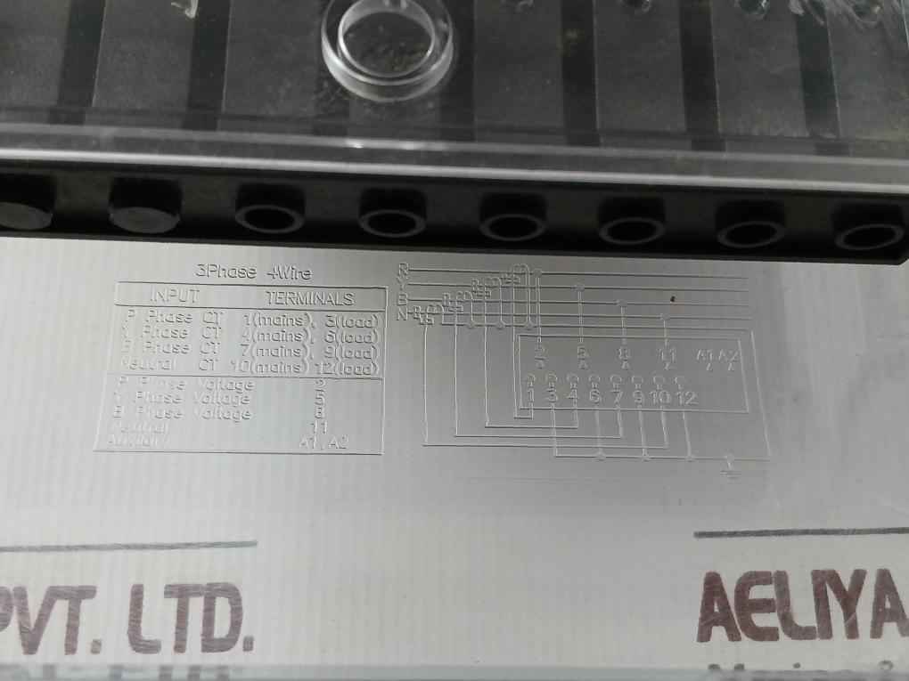 Elster A1621 Kvah Meter 10000Imp Fgpc21221 Rs-232 11Kv/110V