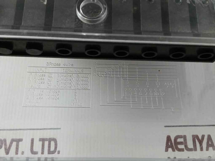 Elster A1621 Kvah Meter 10000Imp Fgpc21221 Rs-232 11Kv/110V