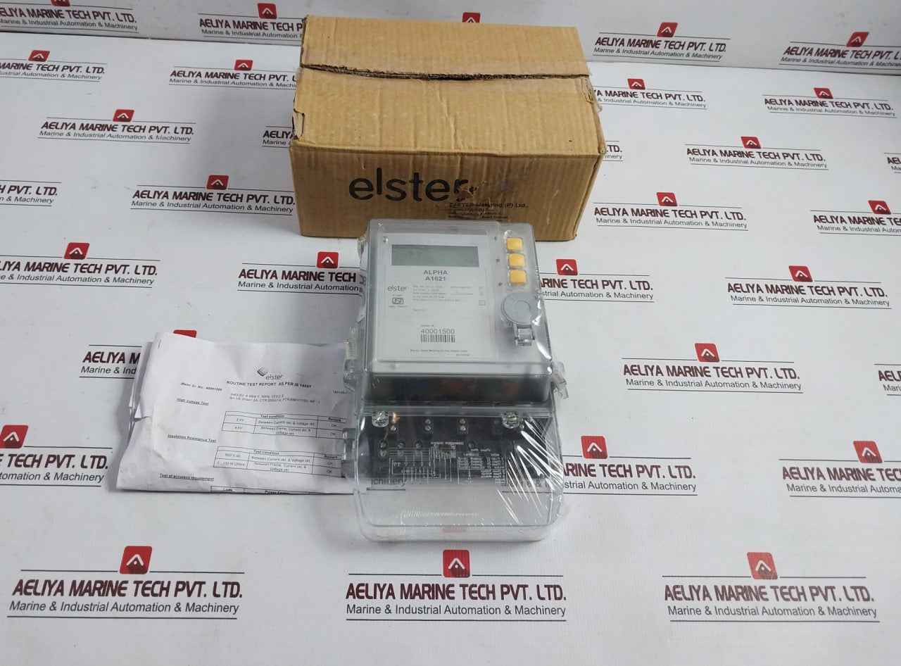 Elster A1621 Kvah Meter 3 Phase 4 Wire 66Kv/110V Cm/L-7516171