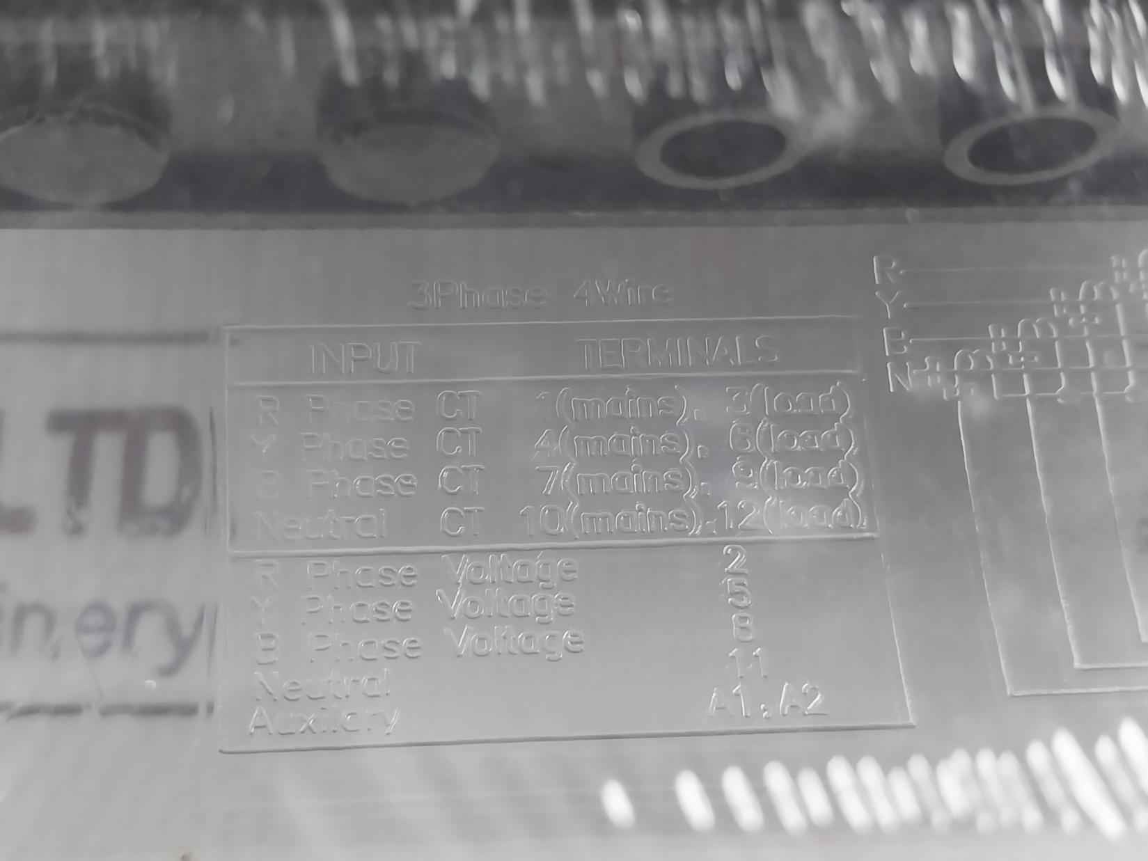 Elster A1621 Kvah Meter 3 Phase 4 Wire 66Kv/110V Cm/L-7516171