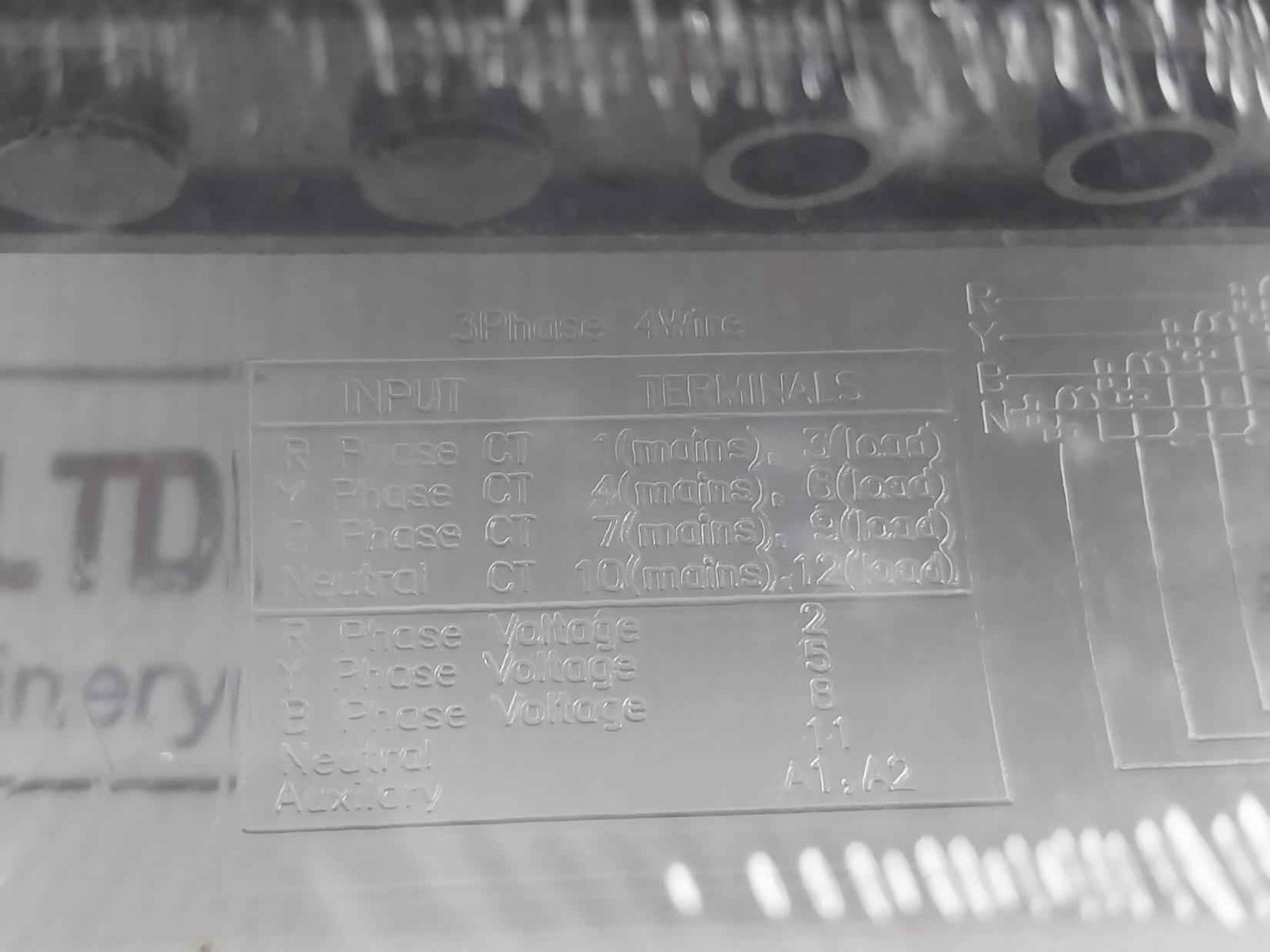 Elster A1621 Kvah Meter 3 Phase 4 Wire 66Kv/110V Cm/L-7516171