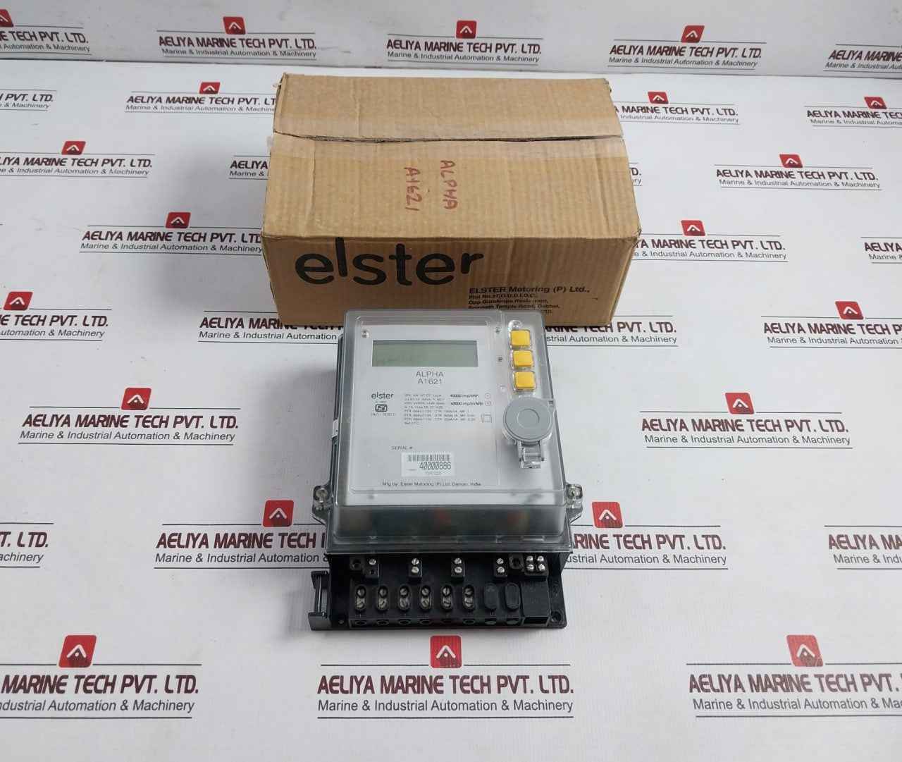 Elster A1621 Kvah Meter 3X63.5V 4Wire Y 50Hz Cm/L-7516171