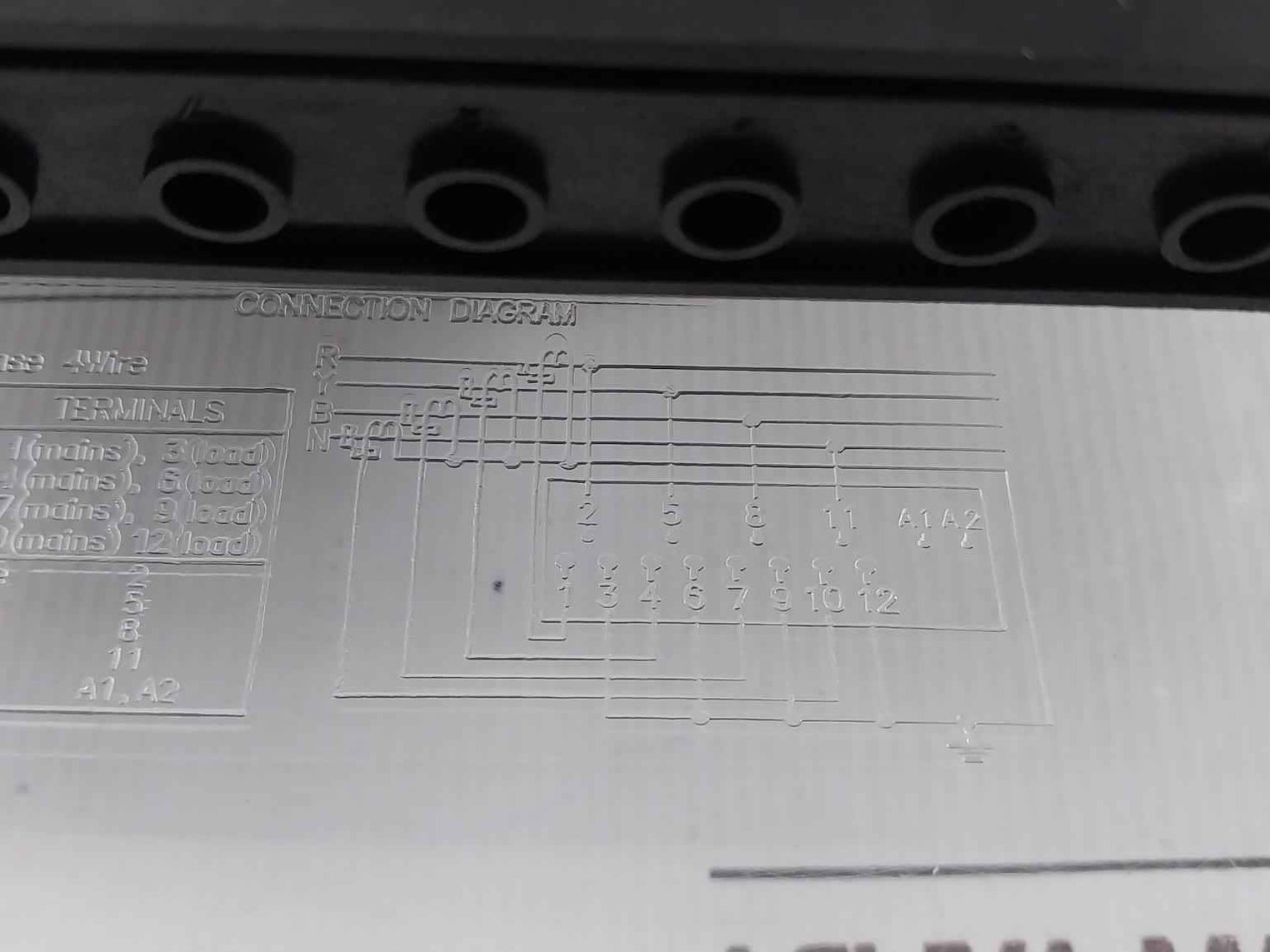 Elster A1621 Kwh/Kvarh/Kvah Meter 11Kv/110V Ctr -/1A 27C
