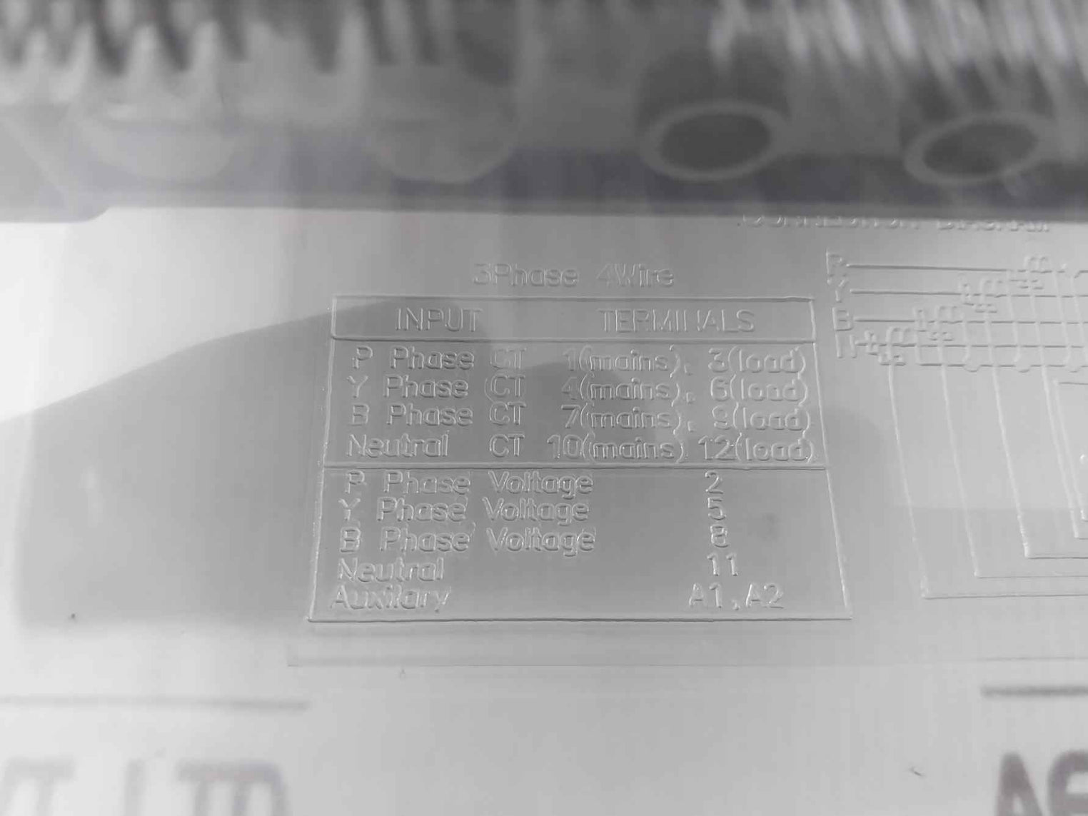 Elster A1621 Kwh/Kvarh/Kvah Meter 33Kv/110V 5A 50Hz