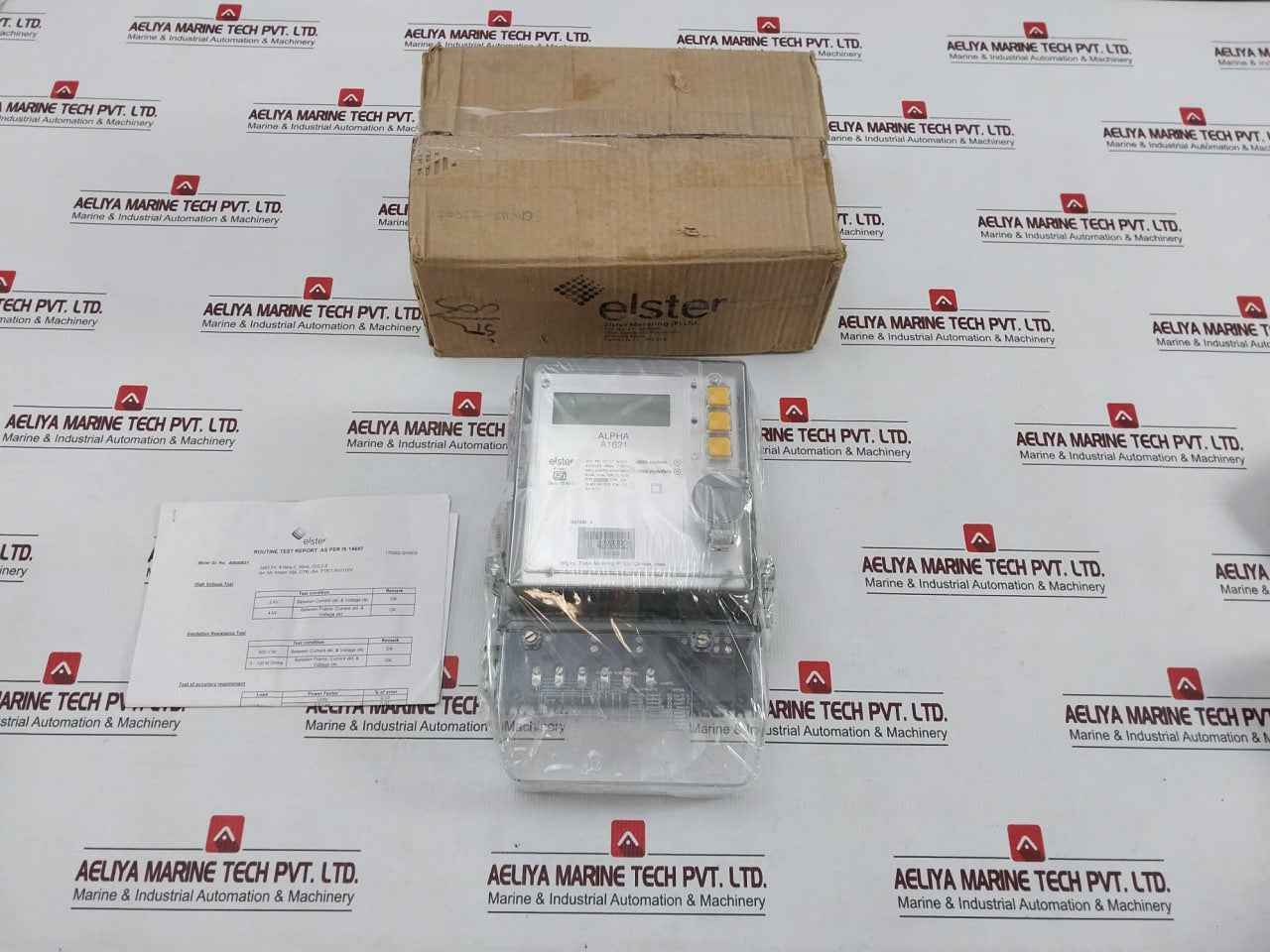 Elster A1621 Kwh/Kvarh/Kvah Meter 3 X 63.5V 4Wire Y 50 Hz 27C