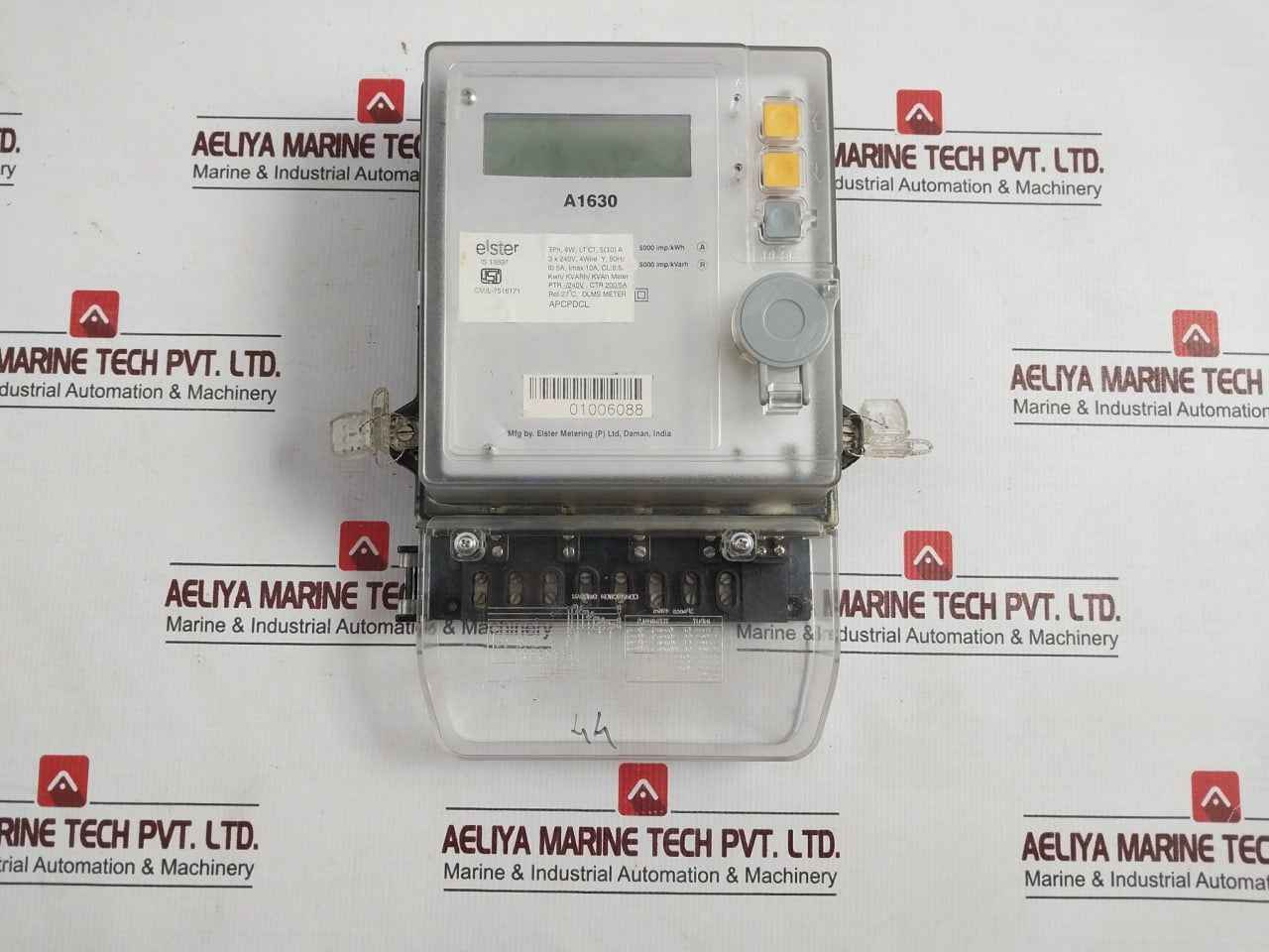 Elster A1630 Digital Dlms Meter 3 Phase 4 Wire Cm/L-7516171