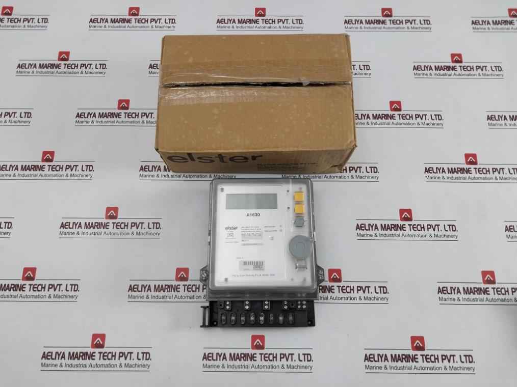 Elster A1630 Kwh/Kvarh/Kvah Meter 5000 Imp 27C Ib 5A Imax 10A Cl 0.5S
