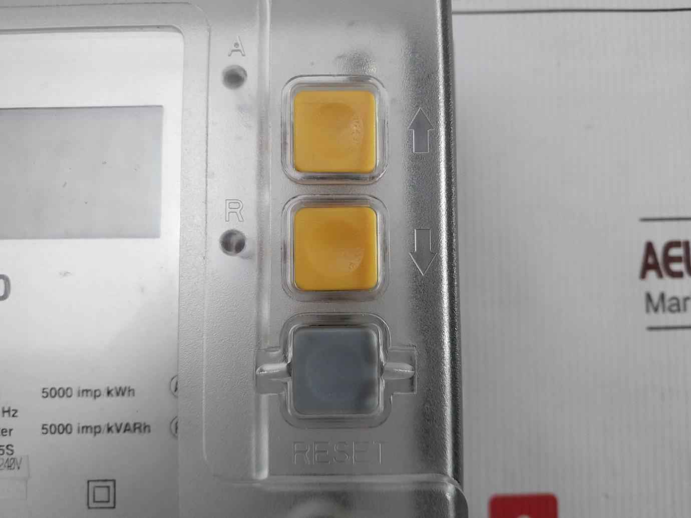 Elster A1630 Kwh/Kvarh/Kvah Meter 5000 Imp 27C Ib 5A Imax 10A Cl 0.5S