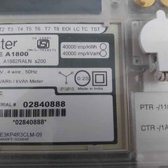Elster A1800 Alpha Polyphase Meter - Direct Connected Or Ct Rated Cm/L-7516171