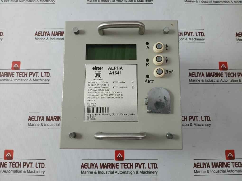 Elster Alpha A1641 3-phase Digital Electric Meter 40000 Imp/Kwh