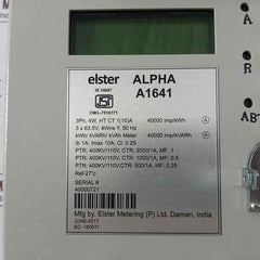 Elster Alpha A1641 3-phase Digital Electric Meter 40000 Imp/Kwh